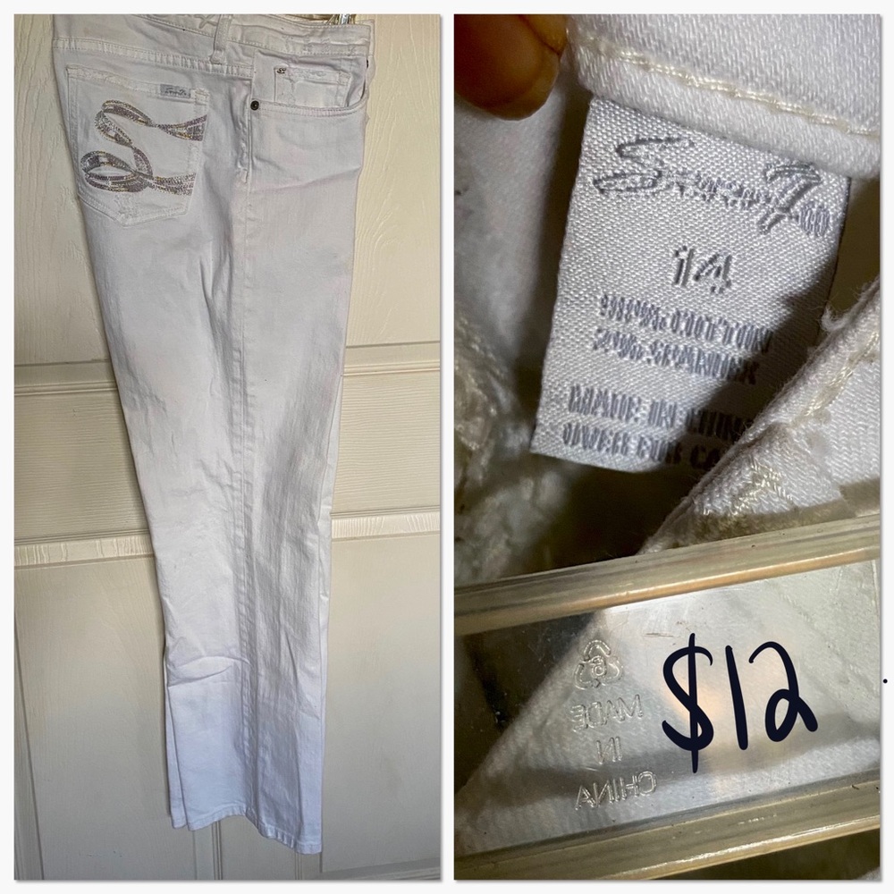 Women’s trousers: white